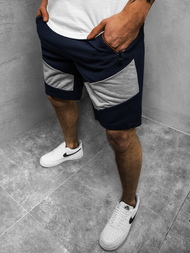 Ανδρικό σόρτς ναυτικό μπλε OZONEE JS/KS2515Z