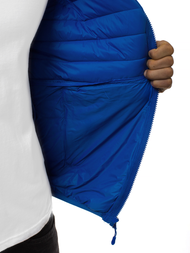 Ανδρικό μπουφάν μπλε OZONEE JS/LY35