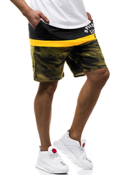 Ανδρικό σόρτς πράσινο OZONEE JS/KK300157