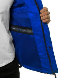 Ανδρικό μπουφάν ναυτικό μπλε OZONEE MG/2517