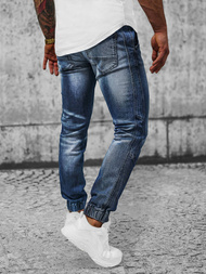Ανδρικό παντελόνι jogger Σκούρο μπλε OZONEE NB/MP0118BS