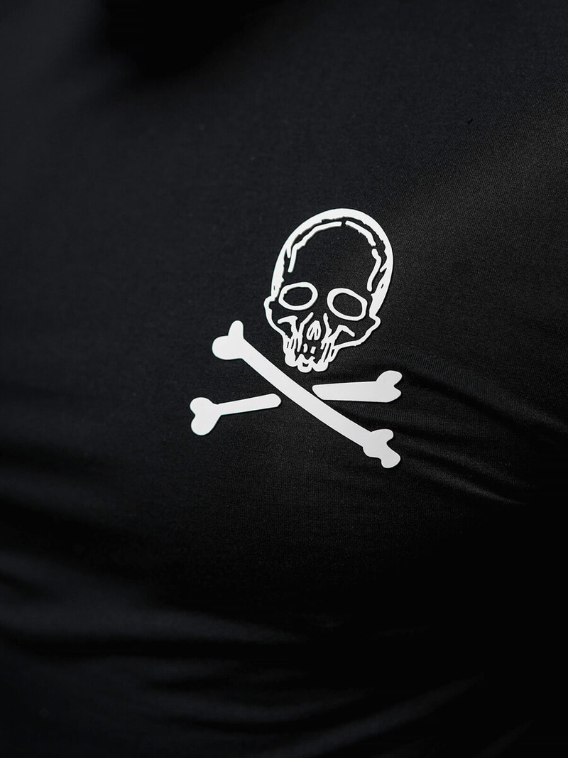 Ανδρικό μπλουζάκι μαύρο OZONEE NB/MT3066