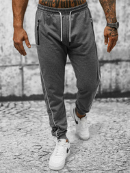 Ανδρικό παντελόνι φόρμας Γκρί OZONEE JS/8K193