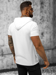 Ανδρικό μπλουζάκι λευκό OZONEE JS/8T965