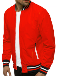 Ανδρικό Μπουφάν Bomber Κόκκινο OZONEE N/6197