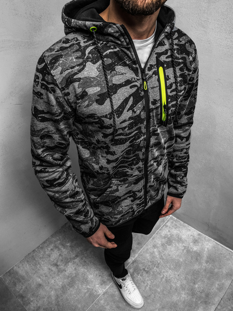 Ανδρικό Φούτερ γραφίτη OZONEE JS/DD99-20Z