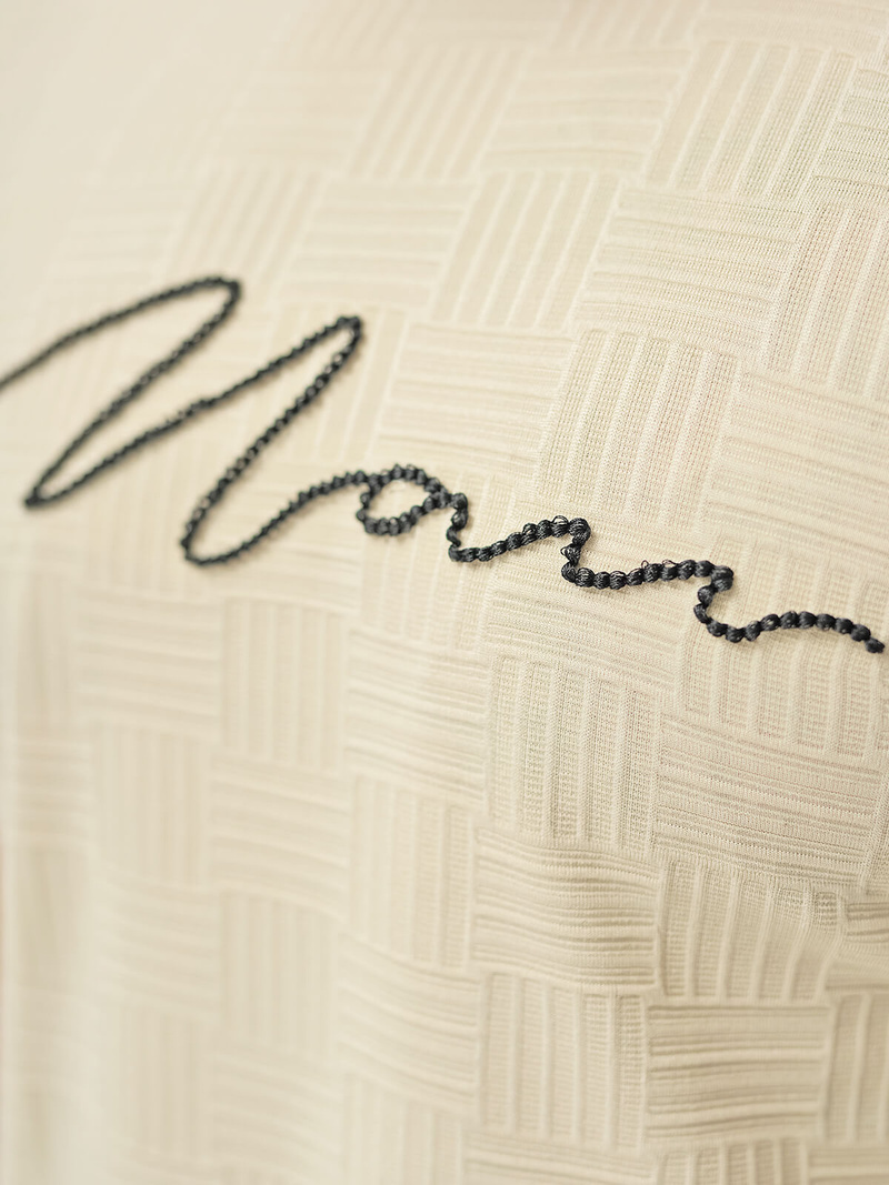 Ανδρικό μπλουζάκι mπεζ OZONEE O/QS11628