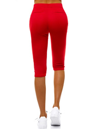 Γυναικείο κοντό κολάν Κόκκινο OZONEE JS/1027/E5