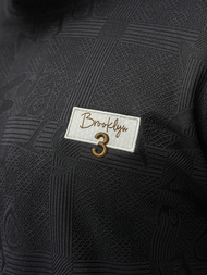 Ανδρικό μπλουζάκι μαύρο OZONEE O/QQ1568