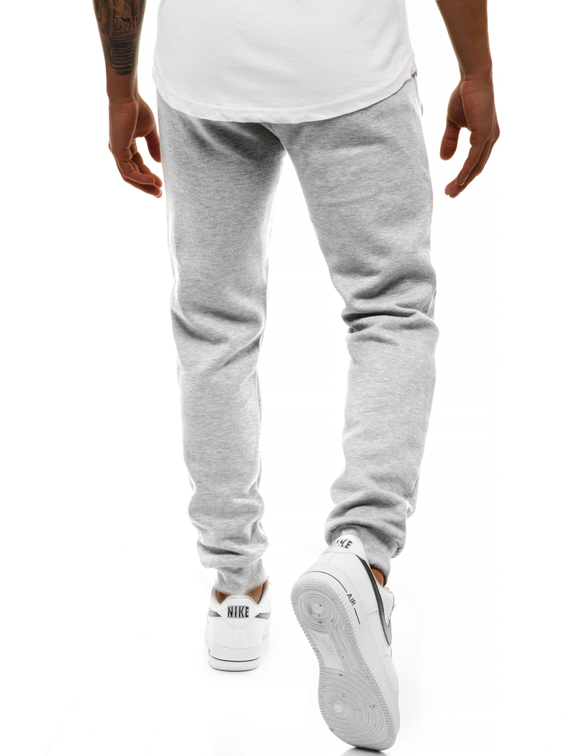 Ανδρικό παντελόνι φόρμας γκρι MEN/CK01