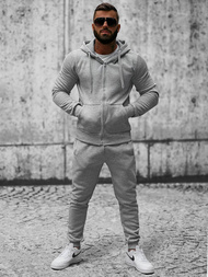 Ανδρικό σετ φόρμας γκρι OZONEE JS/XW2008