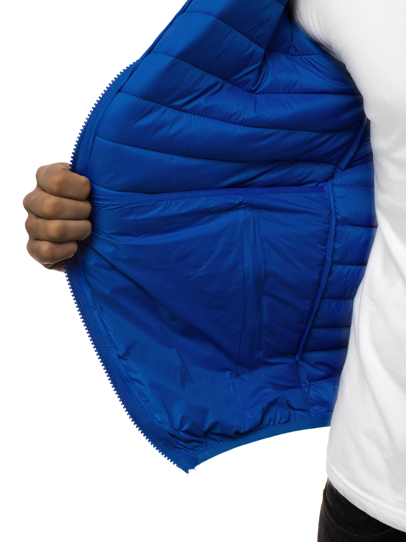 Ανδρικό μπουφάν μπλε OZONEE JS/LY35