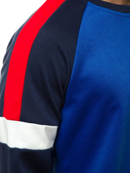 Ανδρικό Φούτερ μπλε OZONEE JS/JZ11038