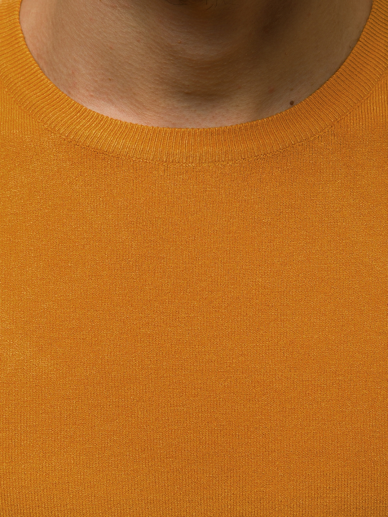 Ανδρικό πουλόβερ ανοιχτό-κάμελ OZONEE TMK/YY01/9