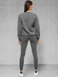 Γυναικεία αθλητική φόρμα γραφίτη OZONEE 17