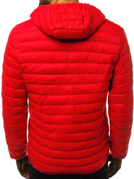 Ανδρικό μπουφάν Κόκκινο OZONEE JS/LY35