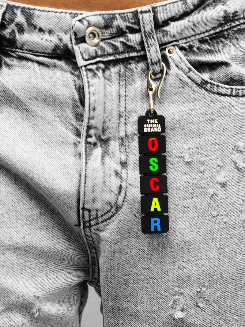 Ανδρικό παντελόνι jogger Γκρί OZONEE DO/6108