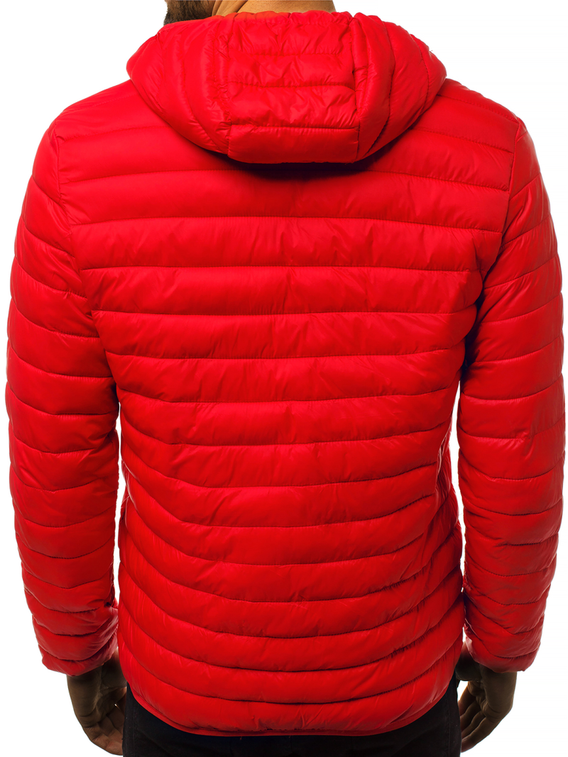 Ανδρικό μπουφάν Κόκκινο OZONEE JS/LY35