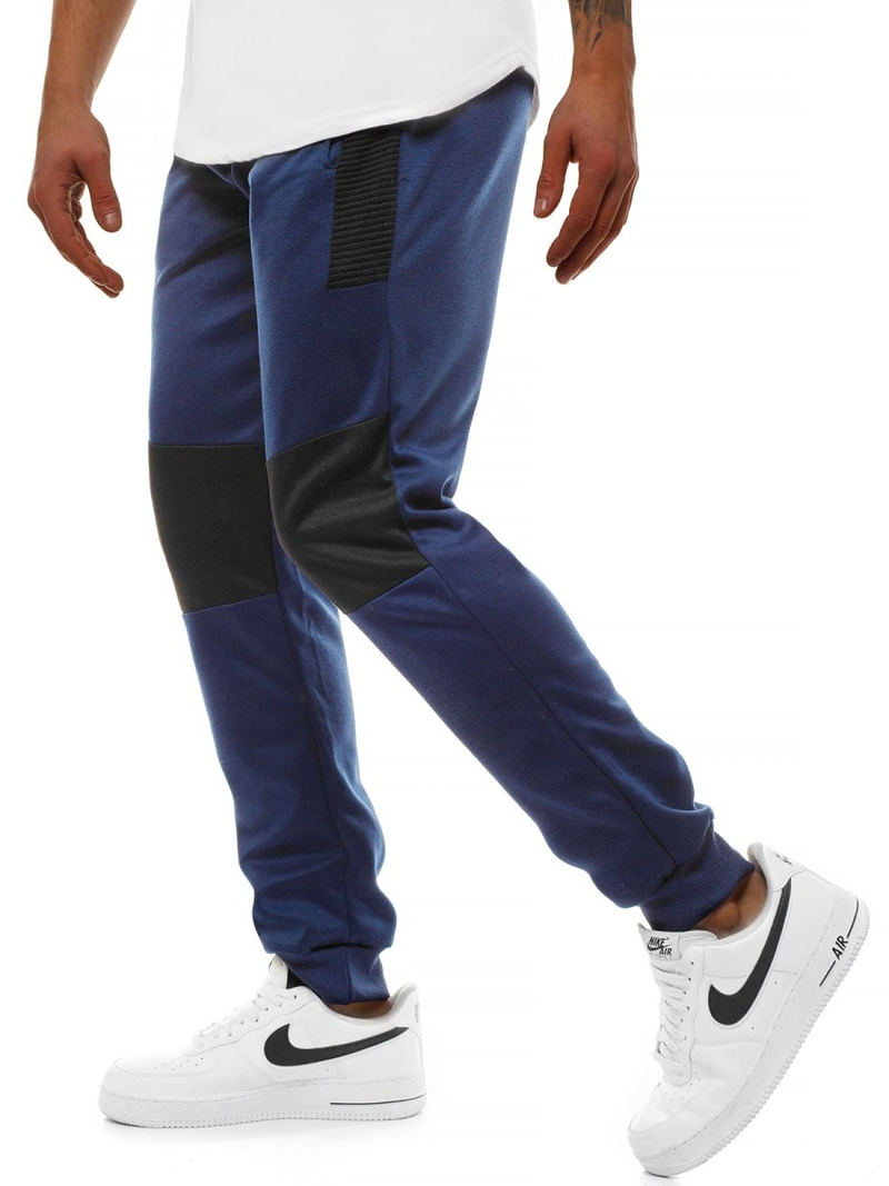 Ανδρικό παντελόνι φόρμας ναυτικό μπλε OZONEE JS/JZ11015