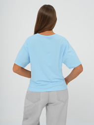 Γυναικείο μπλουζάκι ανοιχτό-μπλε OZONEE JS/RJ77247