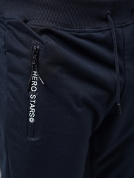 Ανδρικό παντελόνι φόρμας ναυτικό μπλε OZONEE JS/8K198