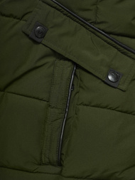 Γυναικείο μπουφάν χακί OZONEE O/W377Z