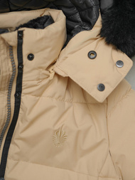 Γυναικείο μπουφάν μπεζ OZONEE O/W377Z