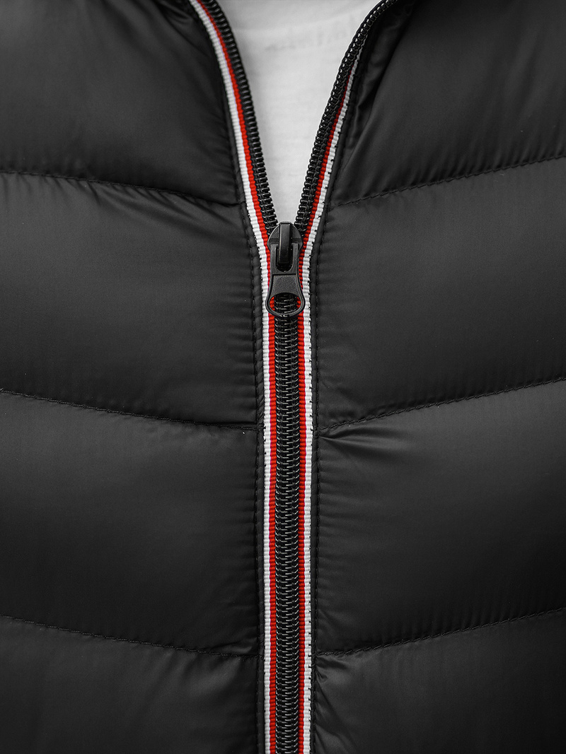 Ανδρικό μπουφάν μαύρο OZONEE JS/SM71