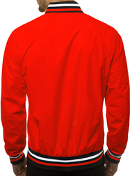 Ανδρικό Μπουφάν Bomber Κόκκινο OZONEE N/6197