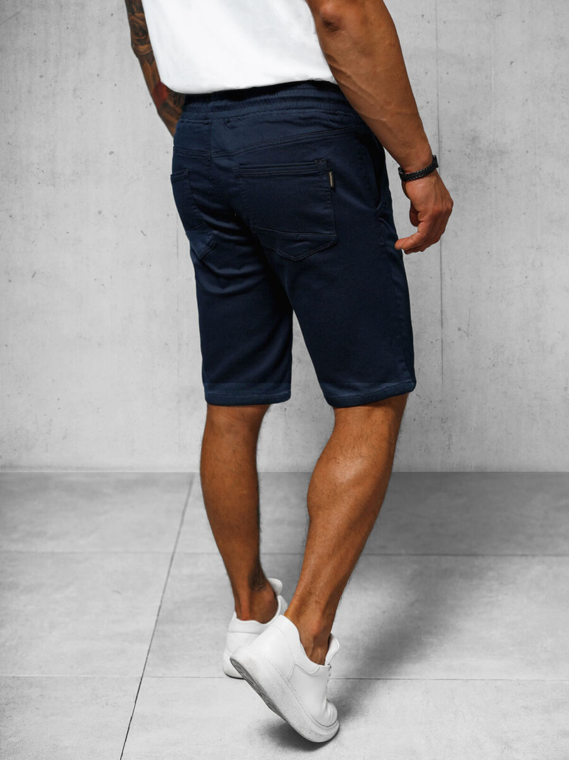 Ανδρικό σόρτς chino ναυτικό μπλε OZONEE NB/MP0266BS