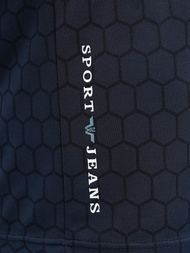 Ανδρική μπλούζα polo ναυτικό μπλε OZONEE O/QQ922