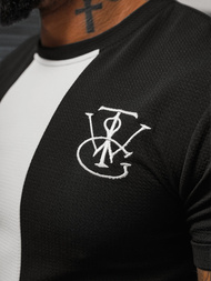 Ανδρικό μπλουζάκι μαύρο OZONEE O/L1184