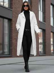 Γυναικείο μπουφάν λευκό OZONEE JS/5M3177/281Z