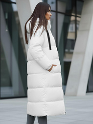 Γυναικείο μπουφάν λευκό OZONEE JS/5M3163/281Z