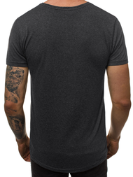 Ανδρικό μπλουζάκι γραφίτη OZONEE O/2309