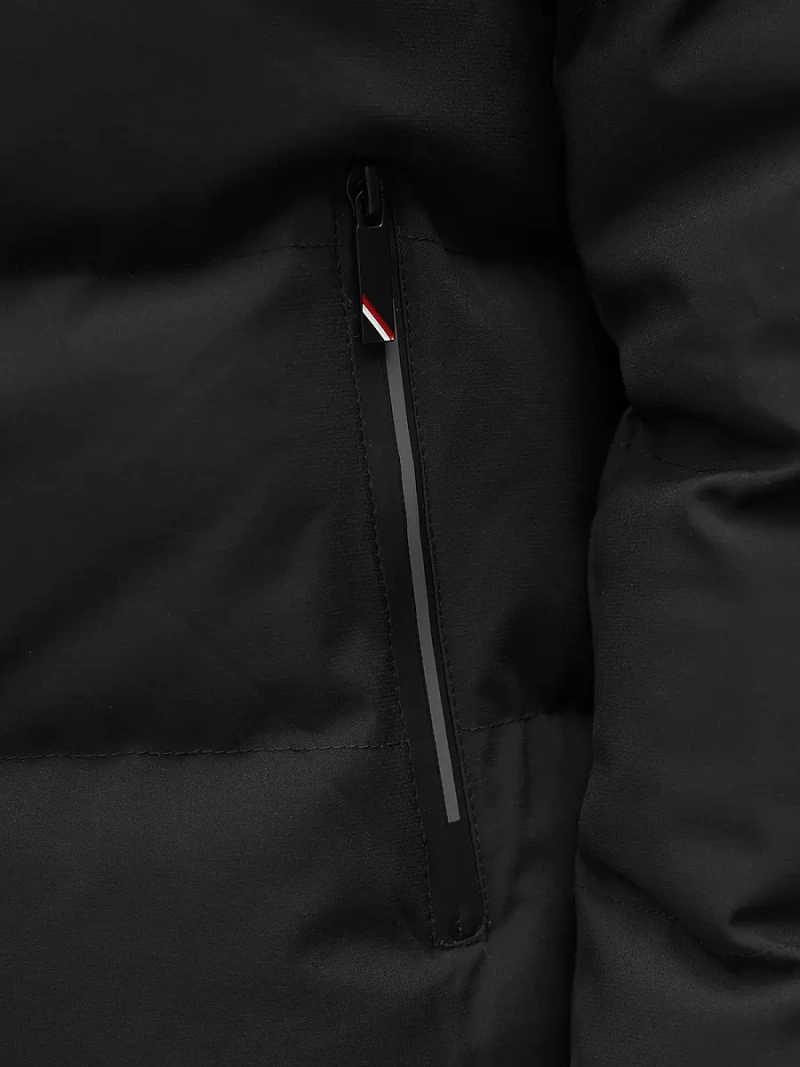 Ανδρικό μπουφάν μαύρο OZONEE JS/M761/392