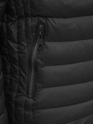 Ανδρικό μπουφάν μαύρο OZONEE JS/M792/392