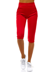 Γυναικείο κοντό κολάν Κόκκινο OZONEE JS/1027/E5