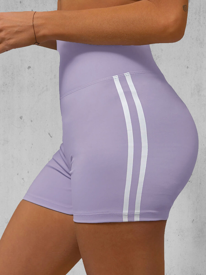 Κοντό ανοιχτό-μοβ γυναικείο κολάν OZONEE O/LK382