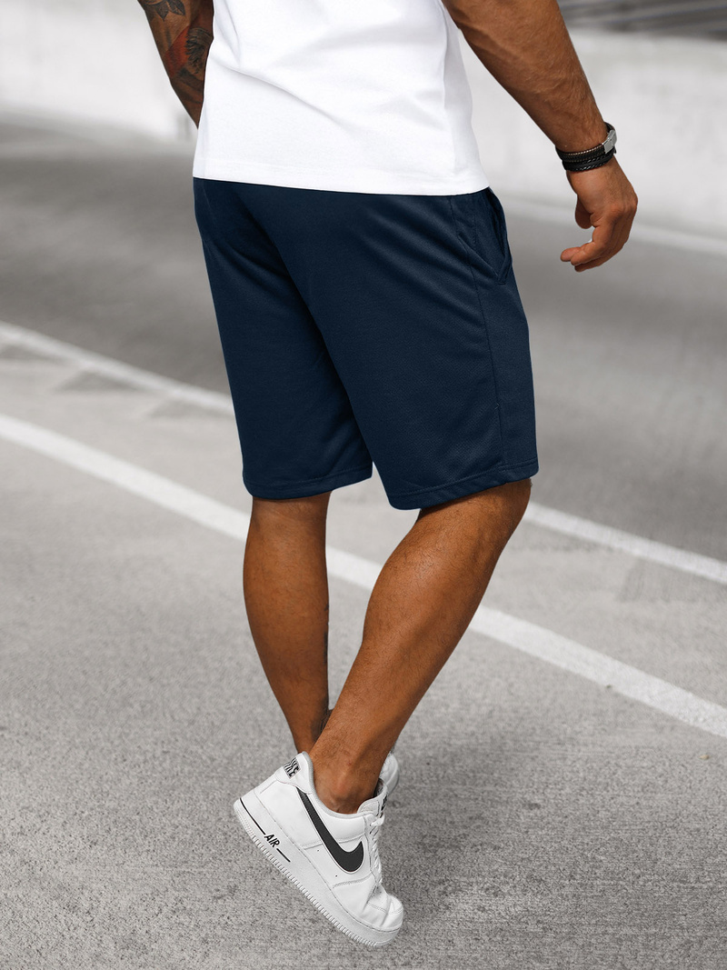 Ανδρικό σόρτς φόρμας ναυτικό μπλε OZONEE JS/8K100/25Z