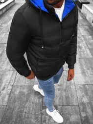 Ανδρικό μπουφάν mπλε/ναυτικό μπλε OZONEE JS/M760/215