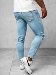 Ανδρικό τζιν παντελόνι μπλε OZONEE O/426SP