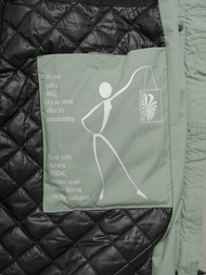 Γυναικείο μπουφάν mέντα OZONEE O/W377