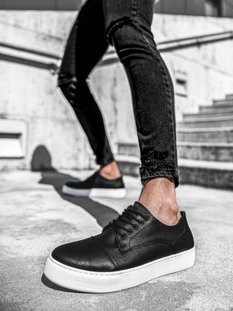 Ανδρικά Sneakers μαύρο OZONEE O/KN050