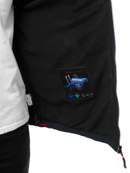 Ανδρικό μπουφάν Softshell ναυτικό μπλε-Κόκκινο OZONEE GE/12262