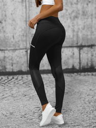 Γυναικείο κολάν μαύρο OZONEE O/YY9260