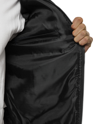 Ανδρικό μπουφάν μαύρο OZONEE JS/MY22Z