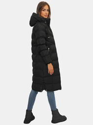 Γυναικείο χειμερινό μπουφάν μαύρο OZONEE JS/M736/392Z