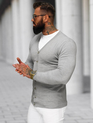 Ανδρικό πουλόβερ Γκρί OZONEE NB/MM6006/2Z