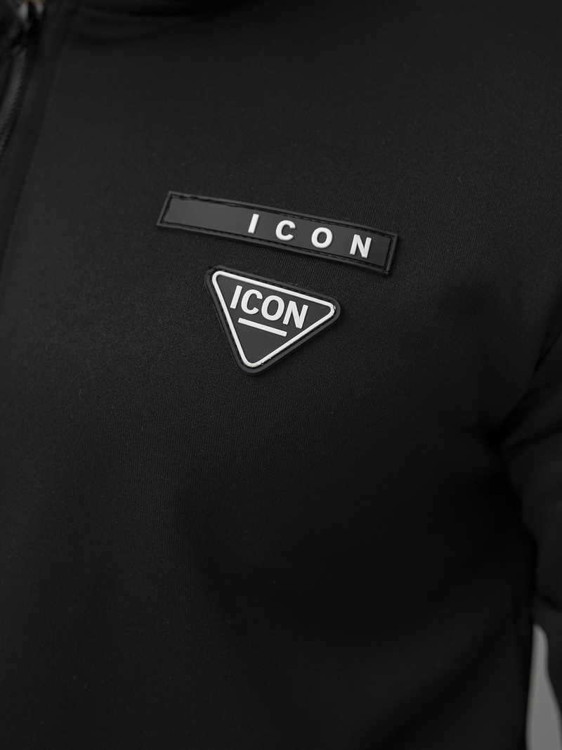 Ανδρικό σετ φόρμας μαύρο OZONEE O/LN11760